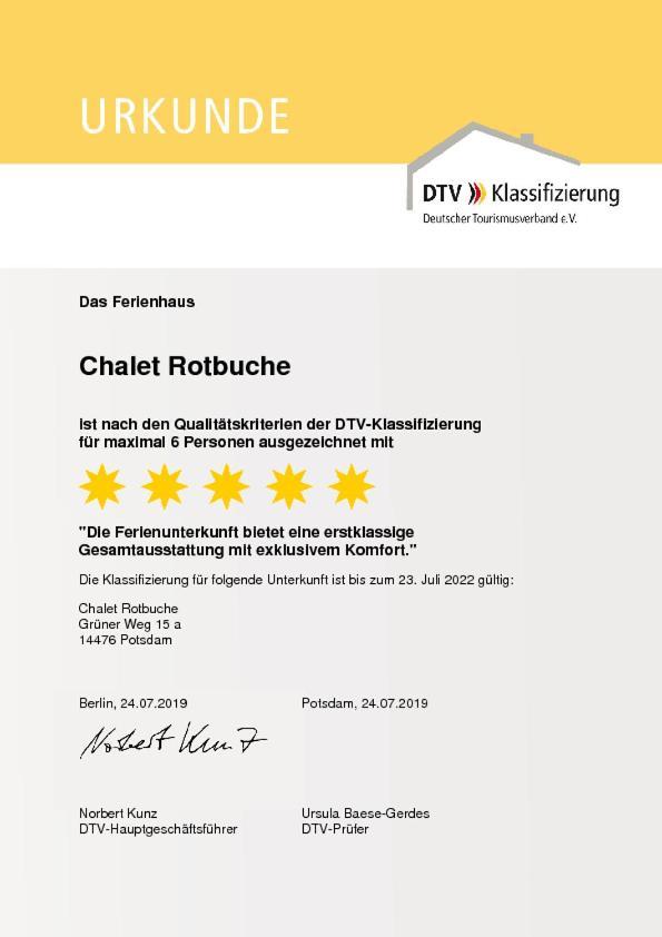 Chalet Rotbuche Postupim Exteriér fotografie